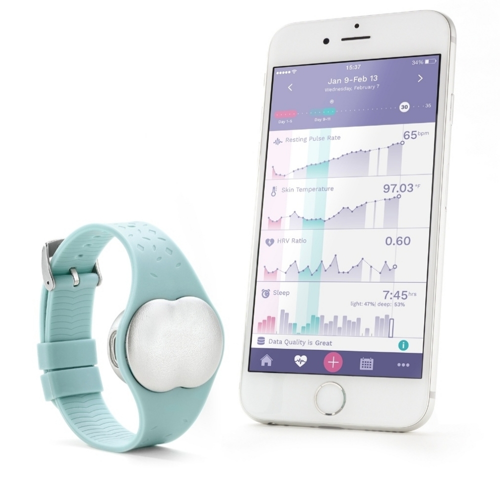 Ava fertility tracking  bracelet/watch